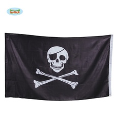 [16365] BANDERA PIRATA 90 X 150 CMS.