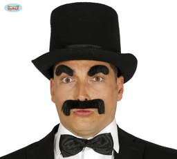 [11535] BIGOTE Y CEJAS NEGRAS