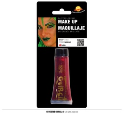 [15455] BLISTER TUBO MAQ.GLITTER  20 CC.ROJO