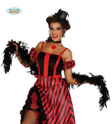 [16342] BOA PLUMA NEGRA    1,80 MTS.(40 GRAMOS)