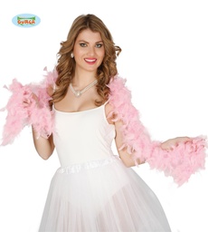 [16346] BOA PLUMA ROSA     1,80 MTS.(40 GRAMOS)