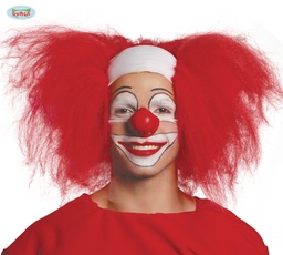 [4976] CALVA PAYASO CON PELO (ENVASE CAJA)