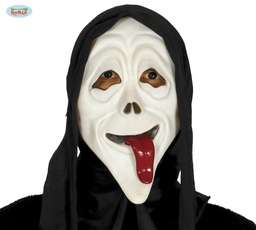 [2449] CARETA ASESINO CON LENGUA Y CAPUCHA