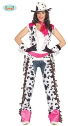 [80829] COWGIRL RODEO ADULTA TALLA L