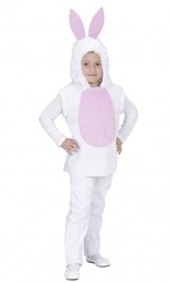 [9294B] CHALECO CON CAPUCHA CONEJITO""