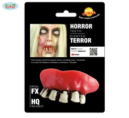 [2176] DIENTES ZOMBIE CON TERMOPLASTICA