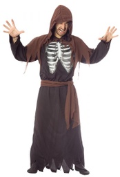 [S8115] DISFRAZ ESQUELETO HOLOGRµFICO AD