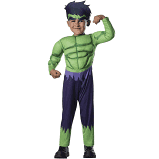 [620016-T] DISFRAZ HULK DELUXE INF 2-4 AÑOS