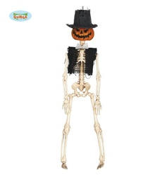 [19713] ESQUELETO CALABAZA 40 CMS.