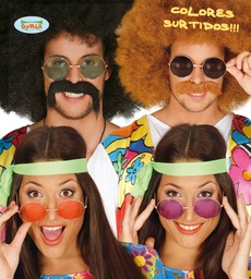 [16240] GAFAS HIPPIE GRANDES SURTIDAS